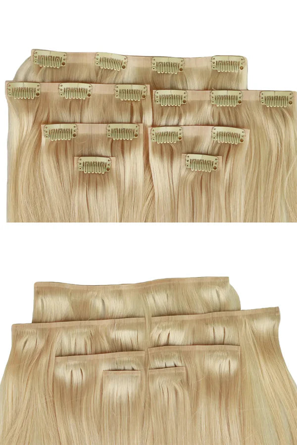 613 Blonde -Seamless Clip ins