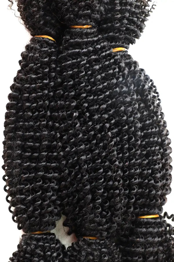 Springy Afro Twist Marley Hair Natural Black Human Hair