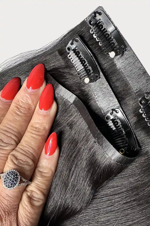 Curly -Seamless Clip ins
