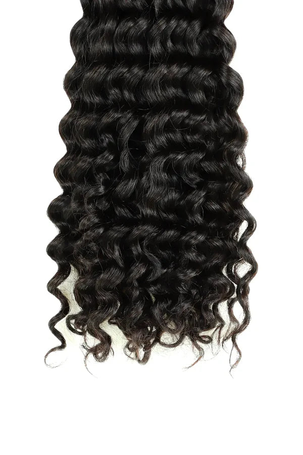 Double Drawn Spanish Curly Bulk Hair Extensions for Braiding